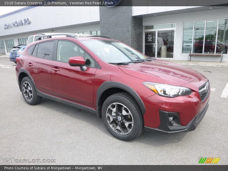 Venetian Red Pearl / Black 2018 Subaru Crosstrek 2.0i Premium