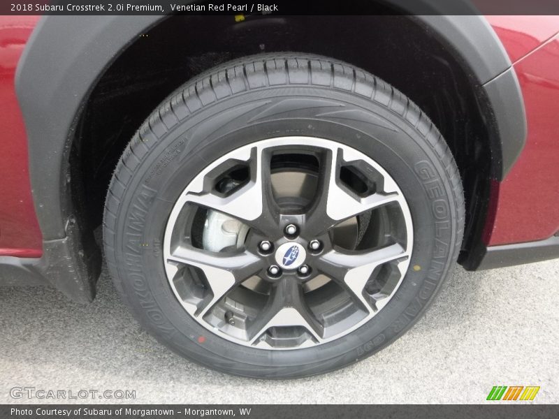 Venetian Red Pearl / Black 2018 Subaru Crosstrek 2.0i Premium