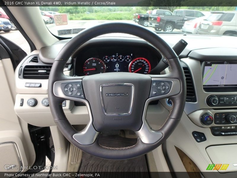 Iridium Metallic / Cocoa/Shale 2016 GMC Yukon XL Denali 4WD