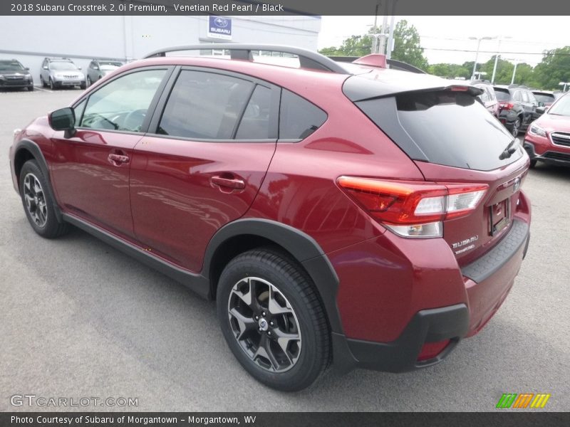 Venetian Red Pearl / Black 2018 Subaru Crosstrek 2.0i Premium