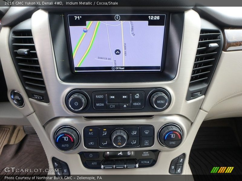 Iridium Metallic / Cocoa/Shale 2016 GMC Yukon XL Denali 4WD