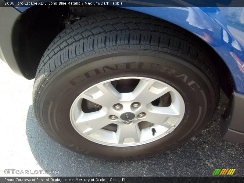 Sonic Blue Metallic / Medium/Dark Pebble 2006 Ford Escape XLT