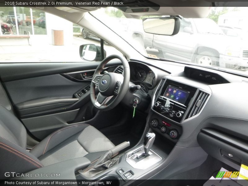 Venetian Red Pearl / Black 2018 Subaru Crosstrek 2.0i Premium