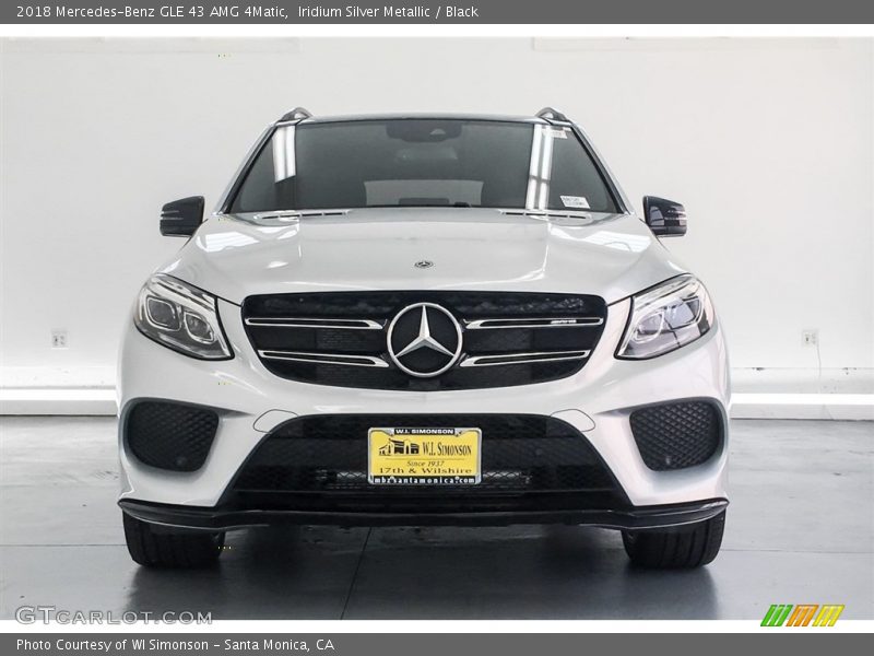 Iridium Silver Metallic / Black 2018 Mercedes-Benz GLE 43 AMG 4Matic