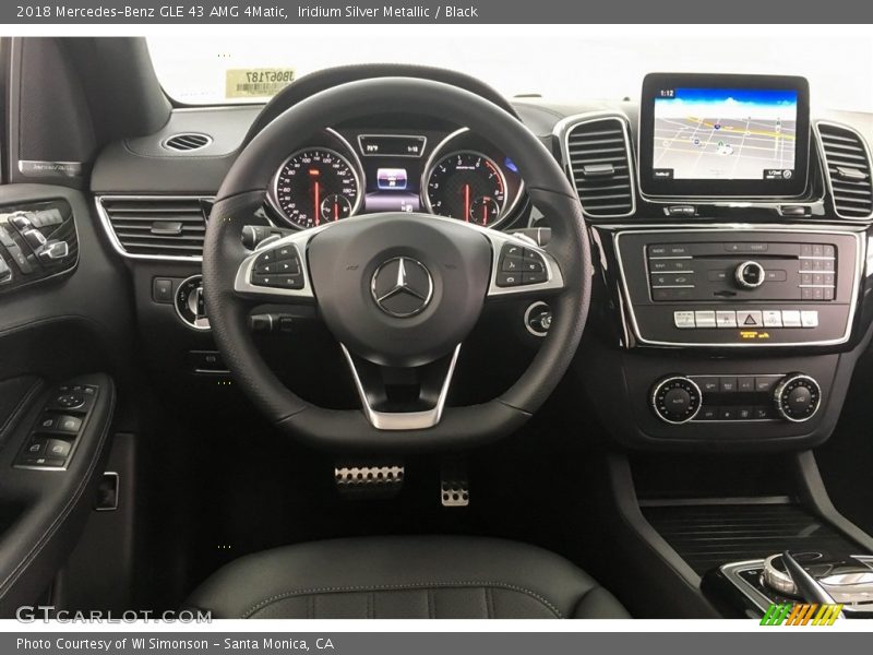 Iridium Silver Metallic / Black 2018 Mercedes-Benz GLE 43 AMG 4Matic