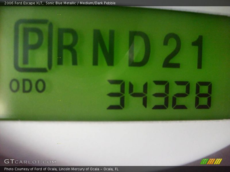 Sonic Blue Metallic / Medium/Dark Pebble 2006 Ford Escape XLT