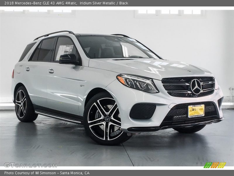 Iridium Silver Metallic / Black 2018 Mercedes-Benz GLE 43 AMG 4Matic