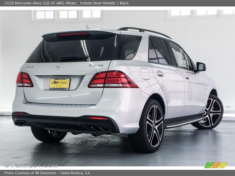 Iridium Silver Metallic / Black 2018 Mercedes-Benz GLE 43 AMG 4Matic