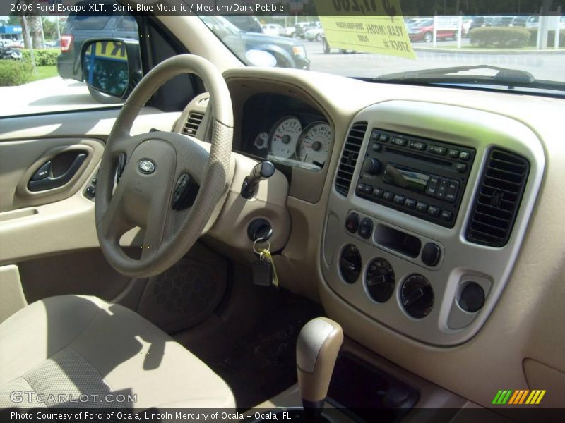 Sonic Blue Metallic / Medium/Dark Pebble 2006 Ford Escape XLT