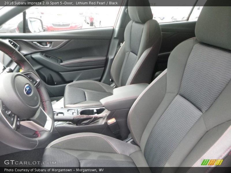 Lithium Red Pearl / Black 2018 Subaru Impreza 2.0i Sport 5-Door