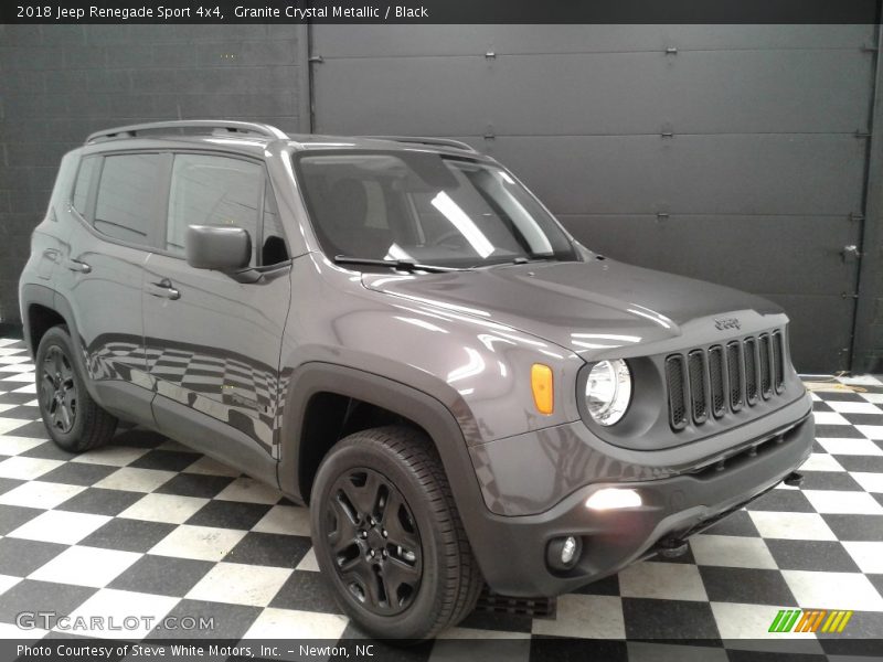 Granite Crystal Metallic / Black 2018 Jeep Renegade Sport 4x4