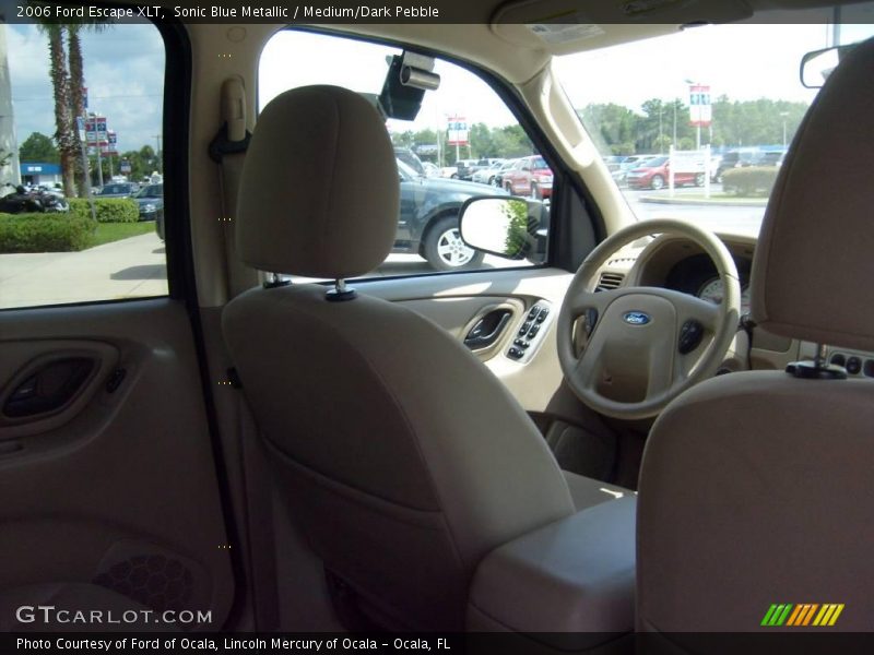 Sonic Blue Metallic / Medium/Dark Pebble 2006 Ford Escape XLT