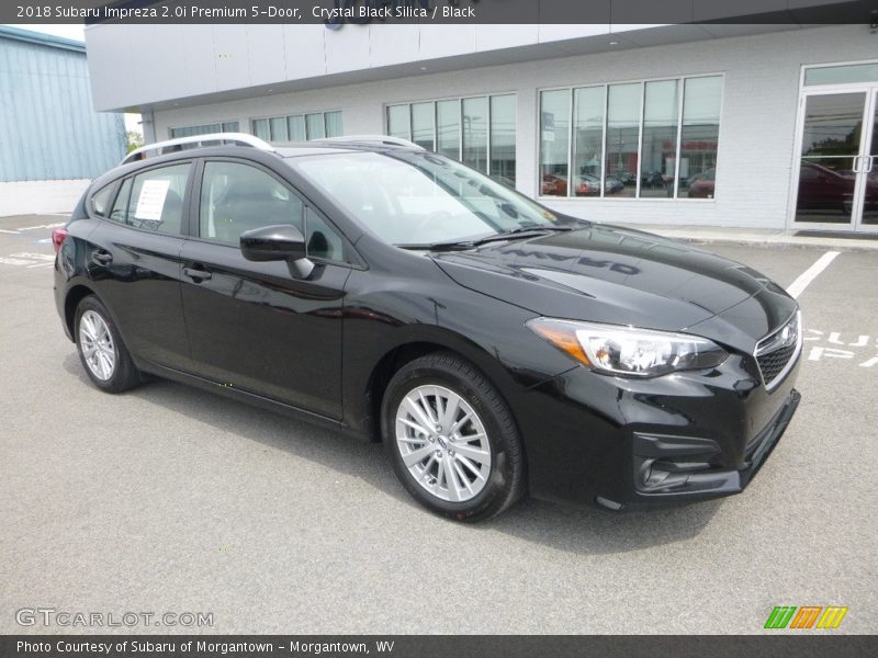Crystal Black Silica / Black 2018 Subaru Impreza 2.0i Premium 5-Door