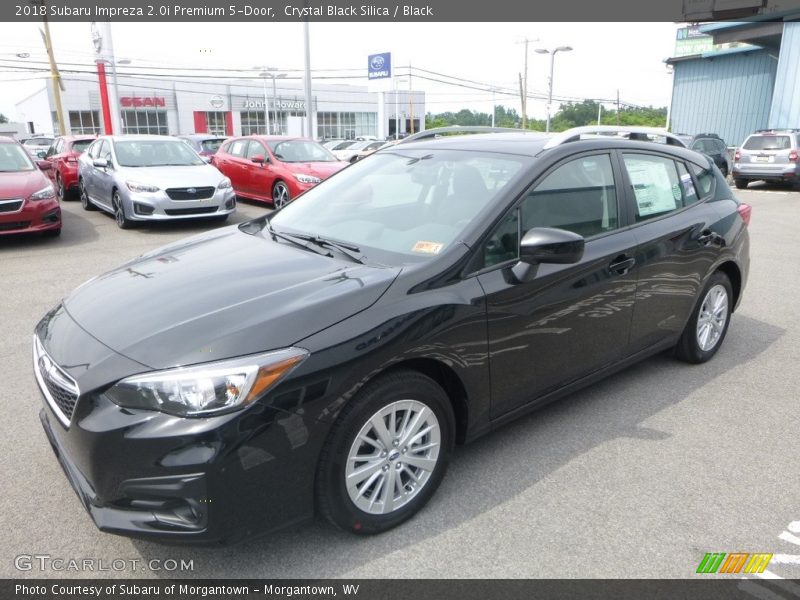 Crystal Black Silica / Black 2018 Subaru Impreza 2.0i Premium 5-Door