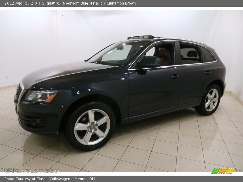 Moonlight Blue Metallic / Cinnamon Brown 2012 Audi Q5 2.0 TFSI quattro