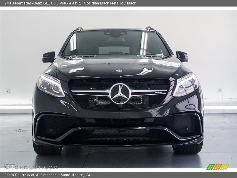 Obsidian Black Metallic / Black 2018 Mercedes-Benz GLE 63 S AMG 4Matic