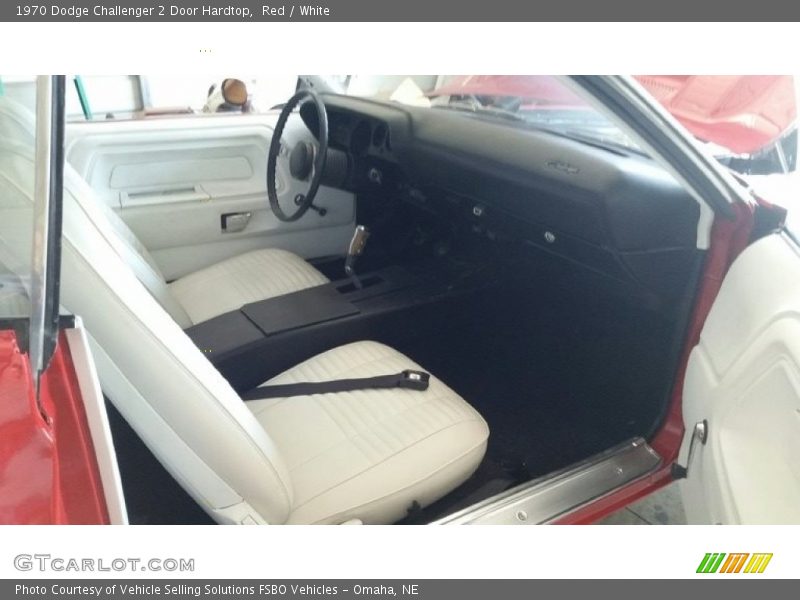 Red / White 1970 Dodge Challenger 2 Door Hardtop