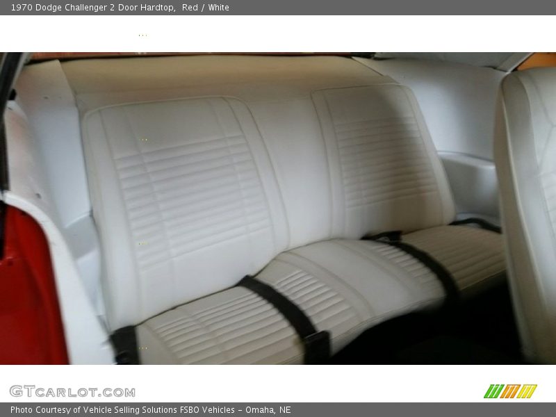Red / White 1970 Dodge Challenger 2 Door Hardtop