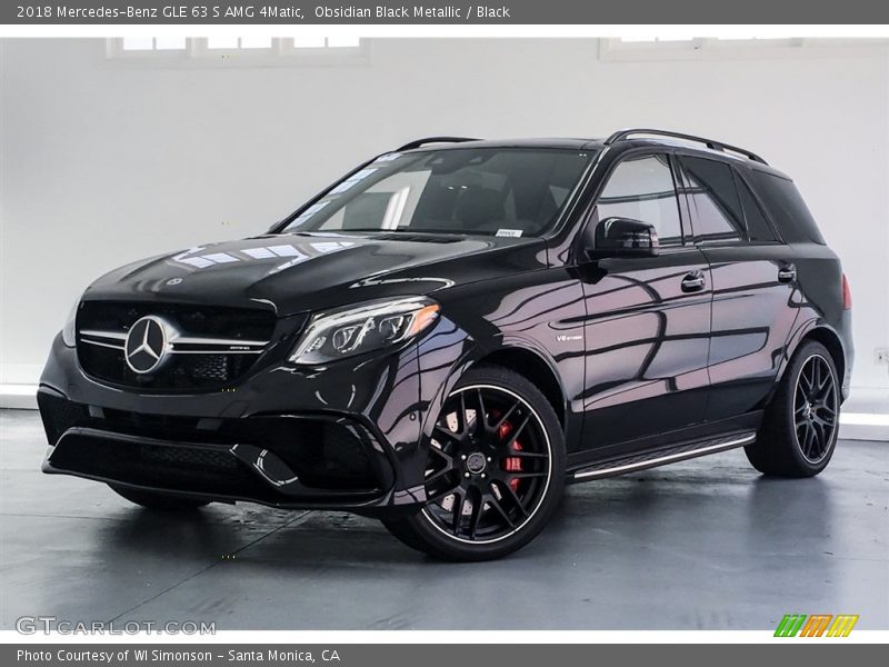  2018 GLE 63 S AMG 4Matic Obsidian Black Metallic