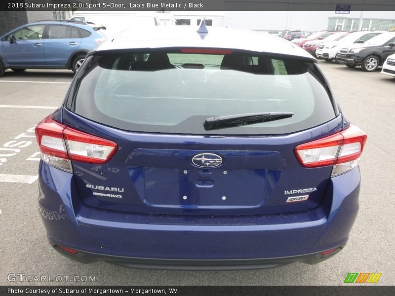 Lapis Blue Metallic / Black 2018 Subaru Impreza 2.0i Sport 5-Door