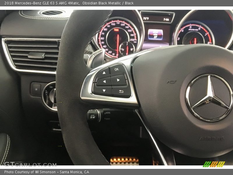  2018 GLE 63 S AMG 4Matic Steering Wheel