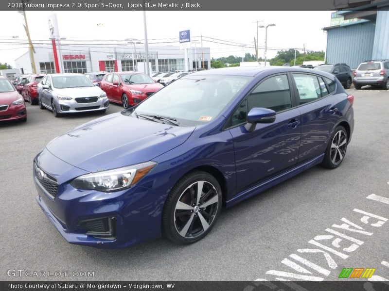 Lapis Blue Metallic / Black 2018 Subaru Impreza 2.0i Sport 5-Door