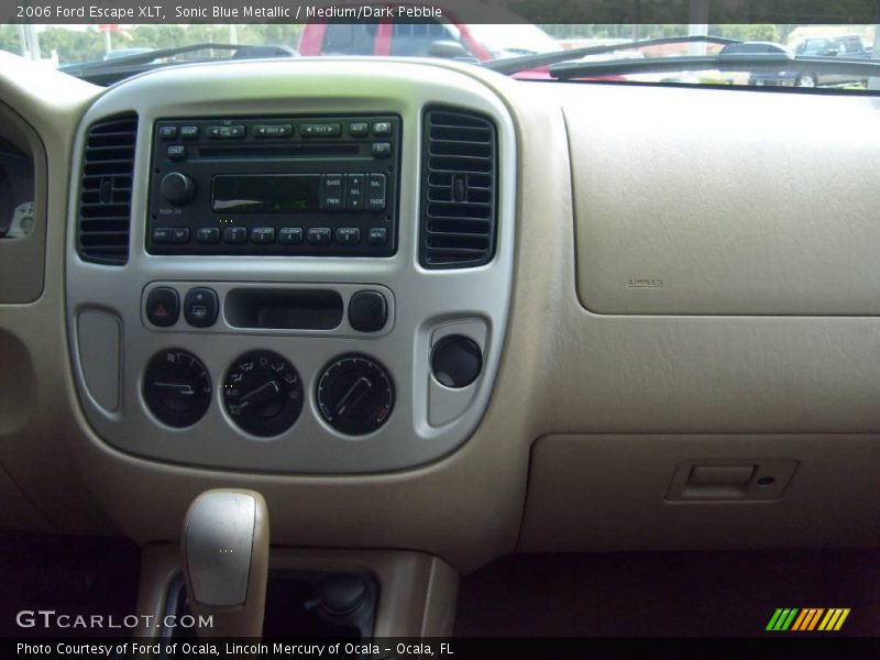 Sonic Blue Metallic / Medium/Dark Pebble 2006 Ford Escape XLT