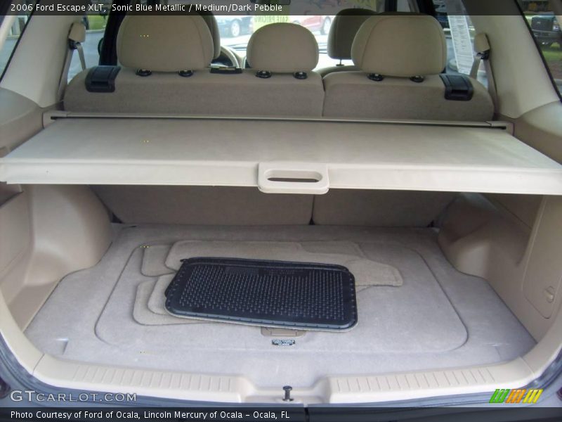 Sonic Blue Metallic / Medium/Dark Pebble 2006 Ford Escape XLT
