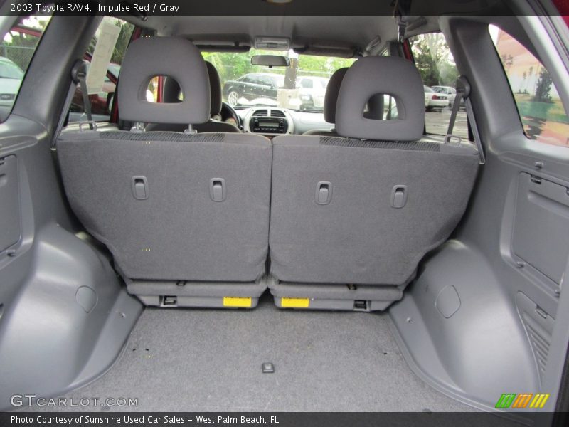 Impulse Red / Gray 2003 Toyota RAV4