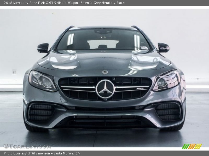 Selenite Grey Metallic / Black 2018 Mercedes-Benz E AMG 63 S 4Matic Wagon