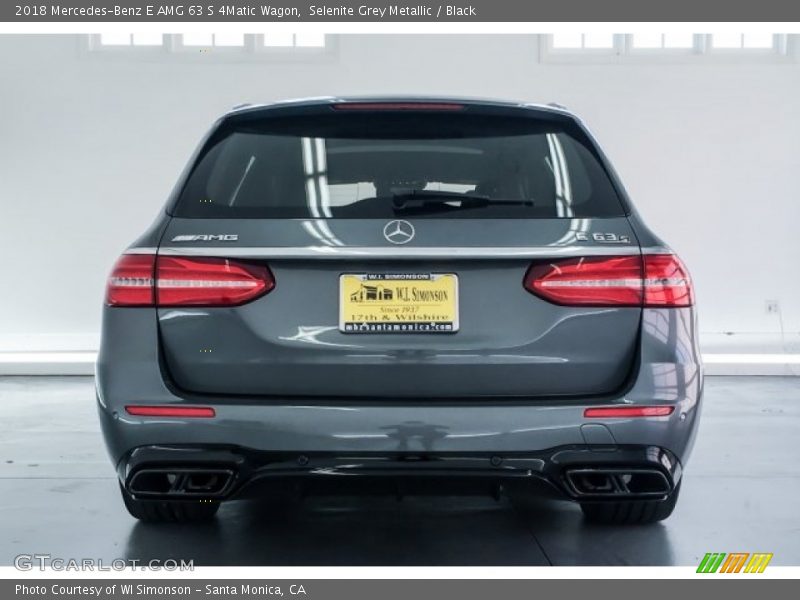 Selenite Grey Metallic / Black 2018 Mercedes-Benz E AMG 63 S 4Matic Wagon