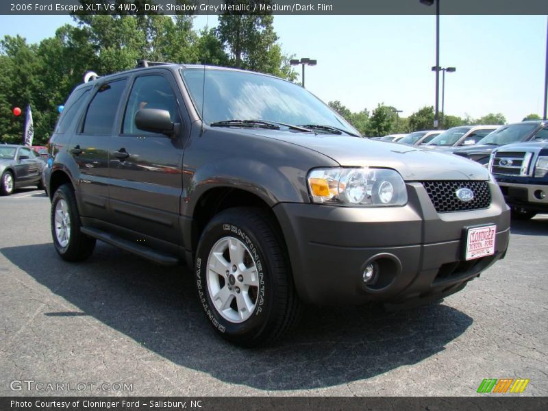 Dark Shadow Grey Metallic / Medium/Dark Flint 2006 Ford Escape XLT V6 4WD