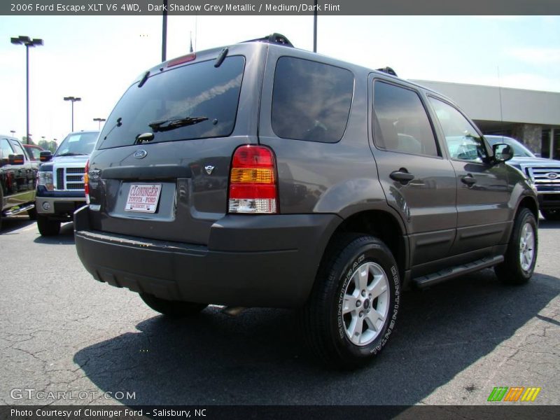 Dark Shadow Grey Metallic / Medium/Dark Flint 2006 Ford Escape XLT V6 4WD