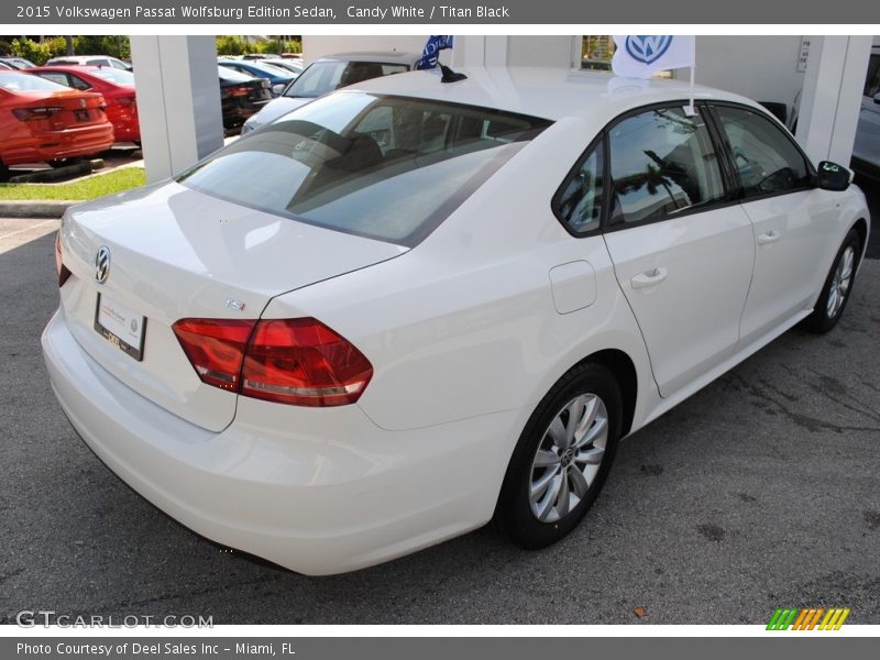 Candy White / Titan Black 2015 Volkswagen Passat Wolfsburg Edition Sedan