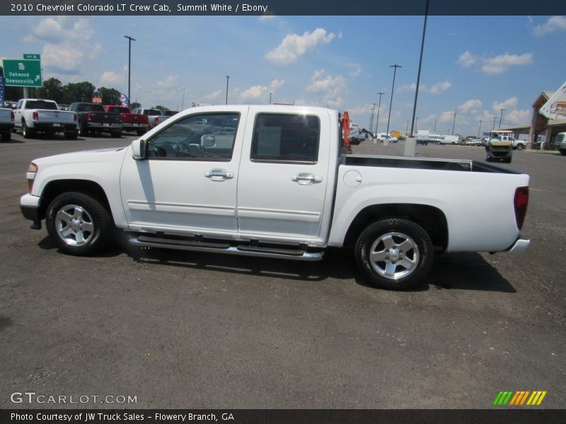 Summit White / Ebony 2010 Chevrolet Colorado LT Crew Cab