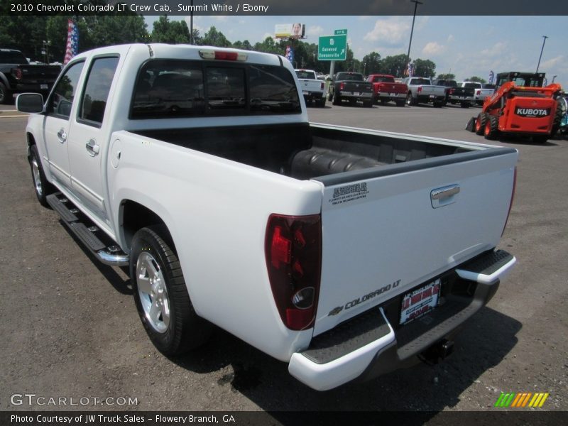 Summit White / Ebony 2010 Chevrolet Colorado LT Crew Cab