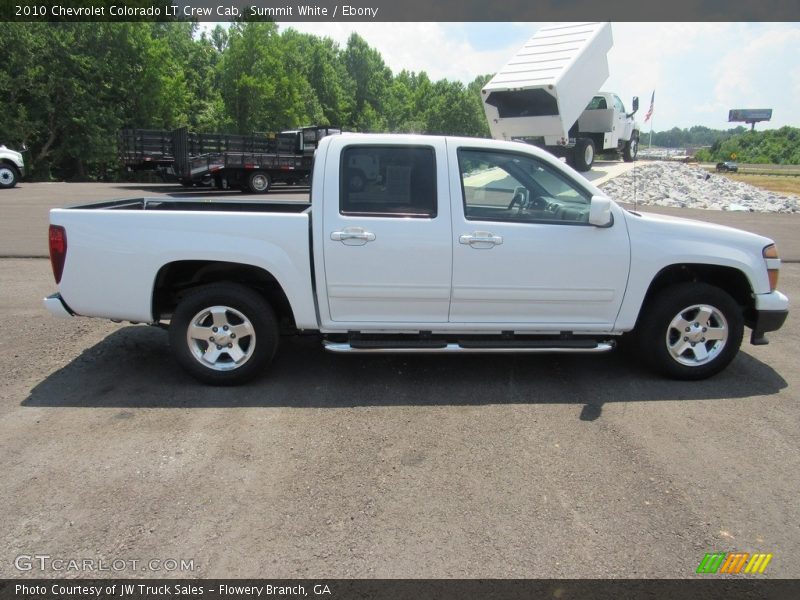 Summit White / Ebony 2010 Chevrolet Colorado LT Crew Cab
