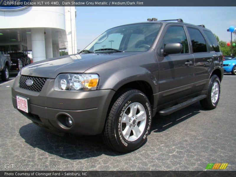 Dark Shadow Grey Metallic / Medium/Dark Flint 2006 Ford Escape XLT V6 4WD