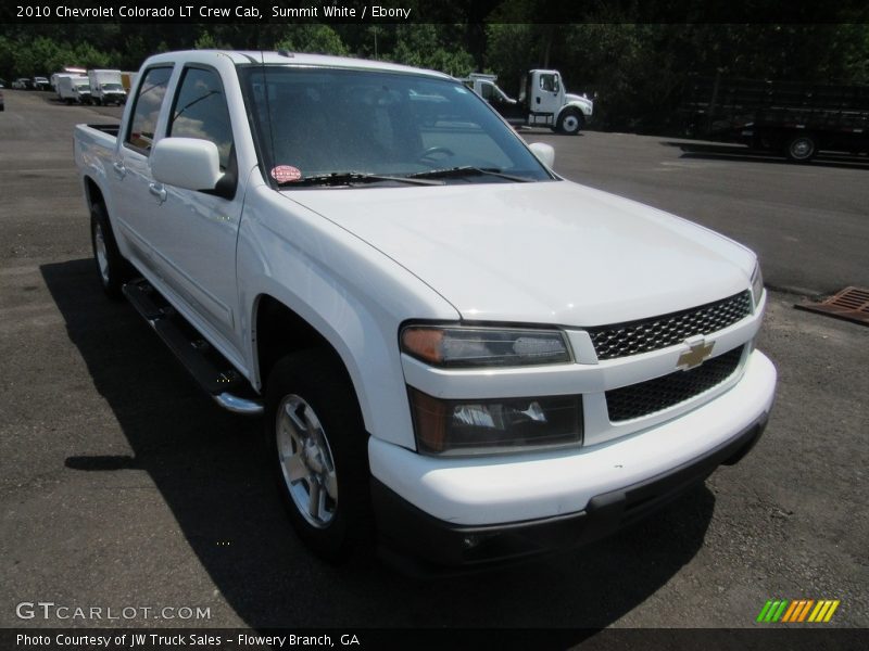 Summit White / Ebony 2010 Chevrolet Colorado LT Crew Cab