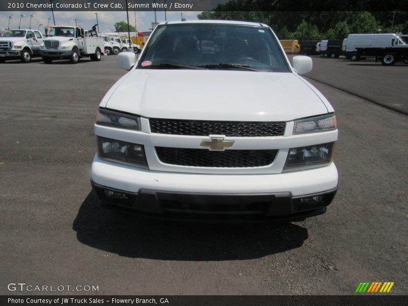 Summit White / Ebony 2010 Chevrolet Colorado LT Crew Cab