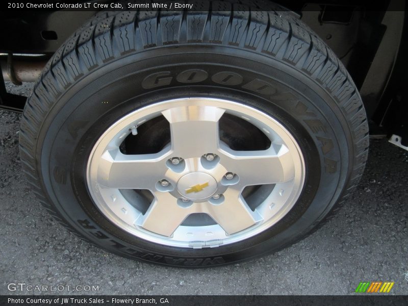 Summit White / Ebony 2010 Chevrolet Colorado LT Crew Cab
