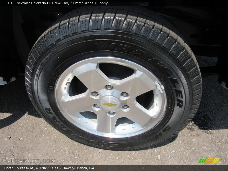 Summit White / Ebony 2010 Chevrolet Colorado LT Crew Cab