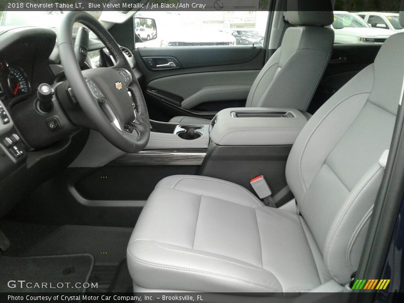 Blue Velvet Metallic / Jet Black/Ash Gray 2018 Chevrolet Tahoe LT
