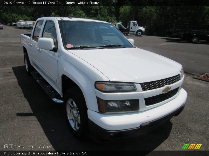 Summit White / Ebony 2010 Chevrolet Colorado LT Crew Cab