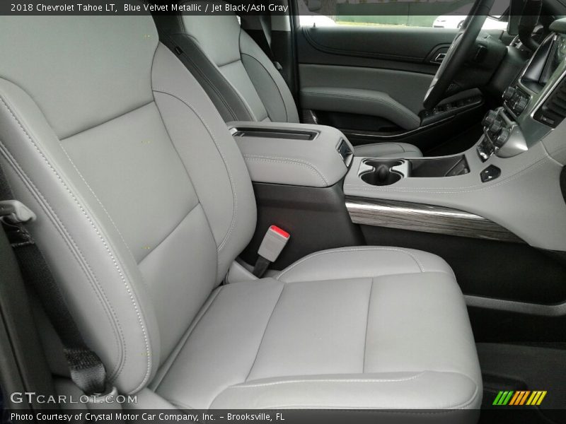 Blue Velvet Metallic / Jet Black/Ash Gray 2018 Chevrolet Tahoe LT