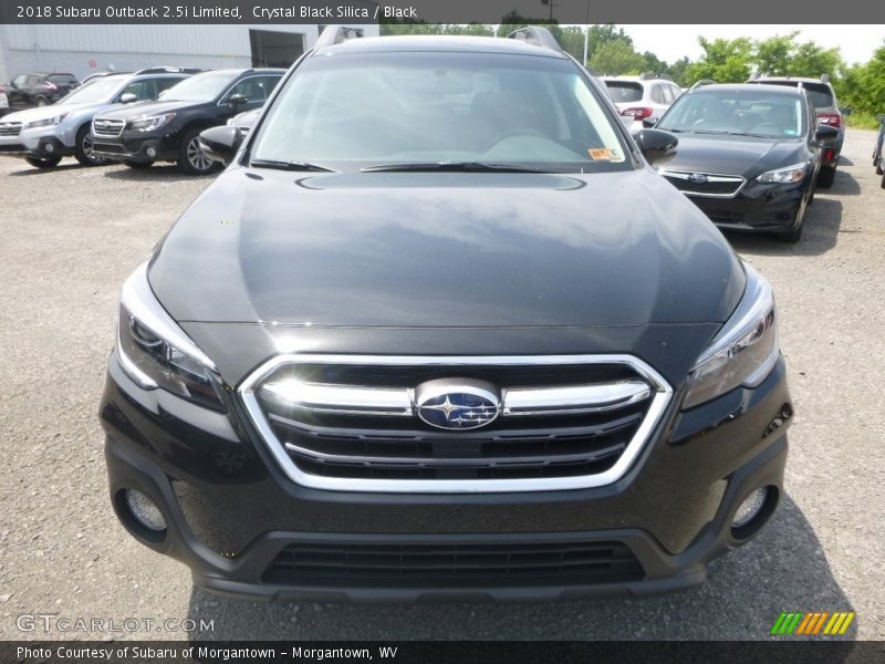 Crystal Black Silica / Black 2018 Subaru Outback 2.5i Limited