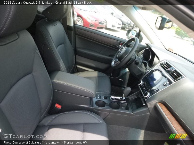 Crystal Black Silica / Black 2018 Subaru Outback 2.5i Limited