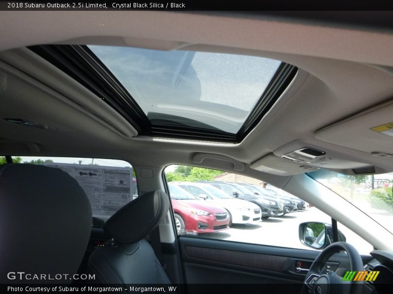 Crystal Black Silica / Black 2018 Subaru Outback 2.5i Limited