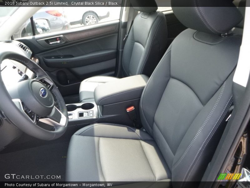Crystal Black Silica / Black 2018 Subaru Outback 2.5i Limited