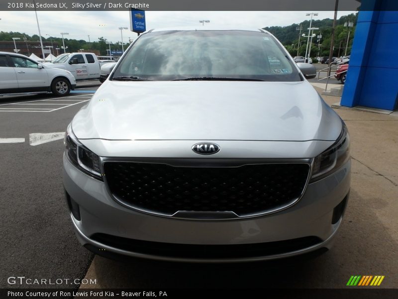 Silky Silver / Dark Graphite 2018 Kia Sedona LX